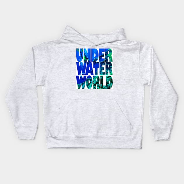 Underwater world Kids Hoodie by likbatonboot